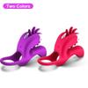 Vibrating  Ring Tongue Oral Sex Licking Clitoris Stimulator   Rings