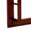 1:12 Dollhouse Windows 6 Pane Miniature Opening Windows Wooden Dollhouse Furniture Chestnut Color