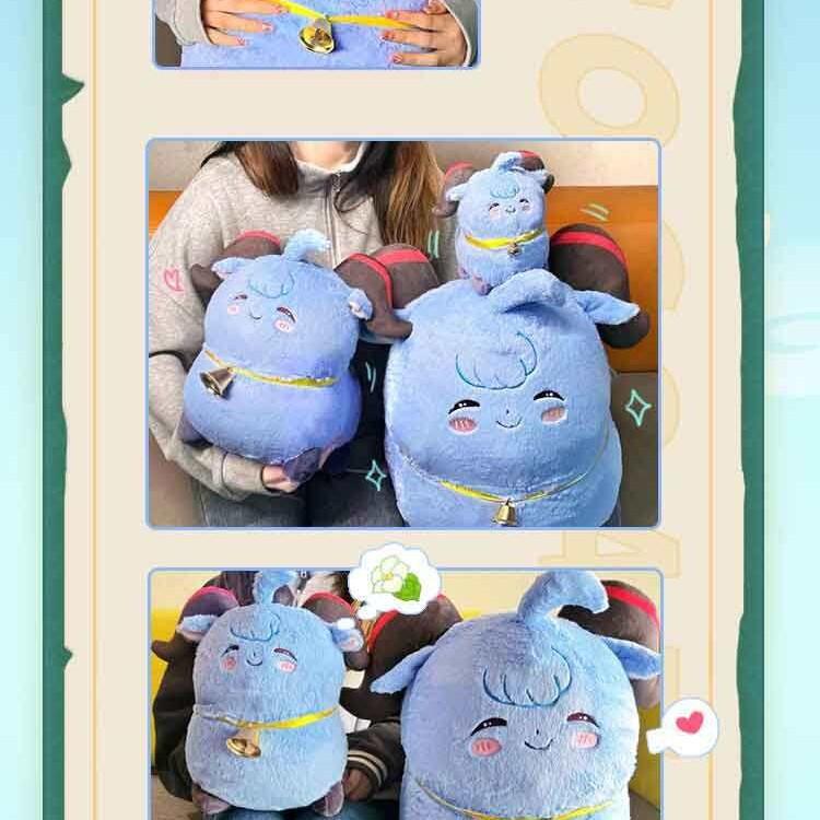 Genshin Impact Coconut Sheep Plush Toy Cozy Anime Sheep Doll Coconut Milk Plush Stuffed Animal Anime Merchandise Soft Cute Gift