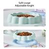 Comfort Feeding Elevated Bowl Stainless Steel Antislip Detachable Design for Pet Neck Health and Hygiene
