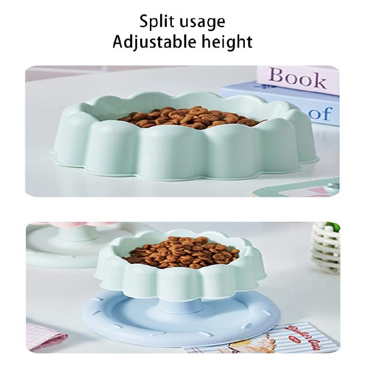 Comfort Feeding Elevated Bowl Stainless Steel Antislip Detachable Design for Pet Neck Health and Hygiene