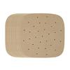 Baking Parchment Paper Air Fryer Liners Square Home BBQ Roasting Paper Oven Baking Sheet Food Grade Silicone Oil Paper