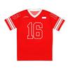 Charles No.16 Leclerc Jersey Short Sleeve V-neck Summer Mens T-shirt Number 16 Design 3D Printing Tees Loose Unisex Streetwear Summer Top