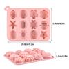 Flower Molds Silicone Daisy Flower Fondant Chocolate Molds Floral Sunflower Tulip Daisy Candy Baking Accessories Cake Tools