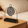 Anti Scalding Incense Holder Rustproof Coil Incense Burner Coil Vertical Stand  Indoor Use