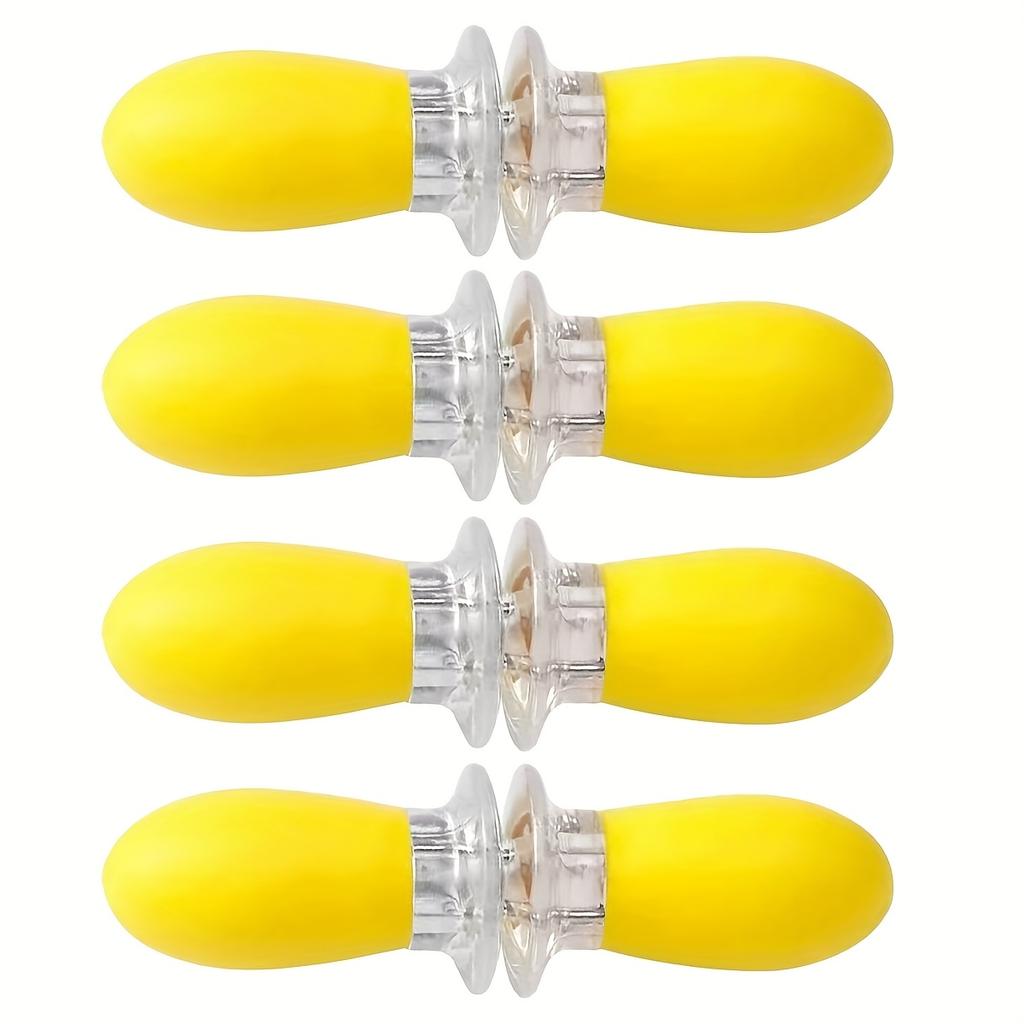 Corn Kernel Barbecue Forks - Dual-Color Yellow & Black Kitchen Utensils for Grilling Frying,and Baking - Durable and Easy to Use