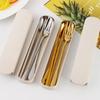 Ruhan 316 Stainless Steel Portable Cutlery Set