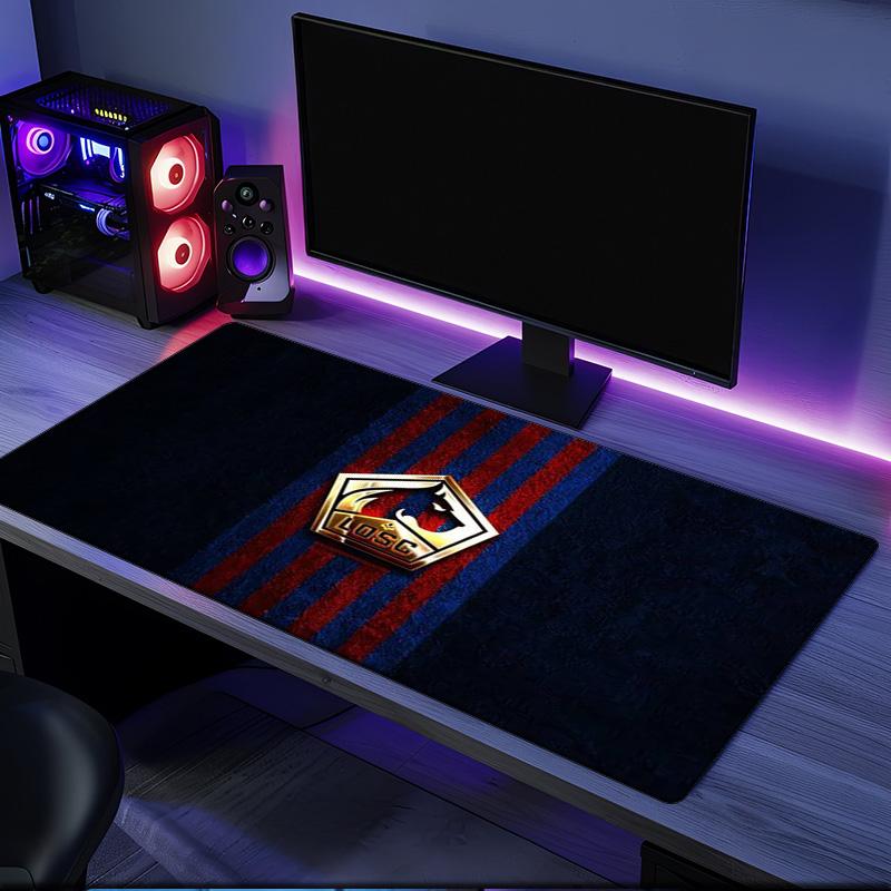 Losc Crest Emblem mouse pad, rubber base, esports desk mat, mouse pad for gamers and office use, gaming desk , easy to clean mat