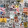 50 Cartoon Diesel Engine Technician Stickers Can Decorate Suitcase Notebook Waterproof and Removable Stickers