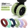 Scuff Prevention Luggage Wheel Covers 8 Pcs Wear-resistant Thick Reduce Noise Caster Protection Prevent Grip Increasing Scratches Non-slip Protective