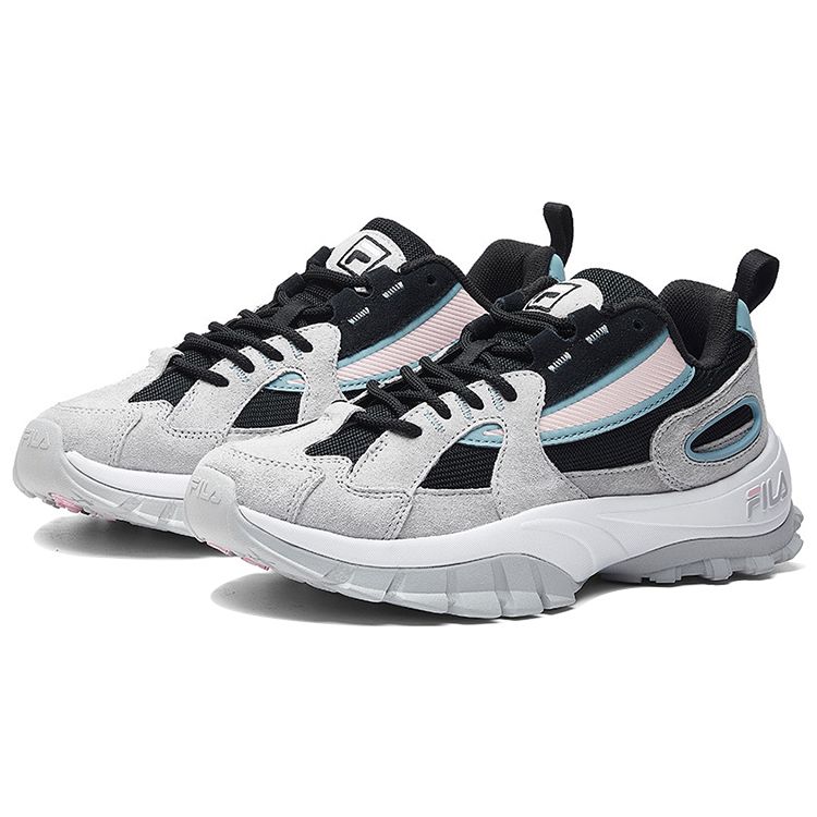 Fila Hit 3000 Breaker Low Top Sneakers Women Sneakers Gray Black F12W941112FGB