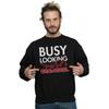 Marvel Mens Deadpool Busy Looking Deadcool Sweatshirt