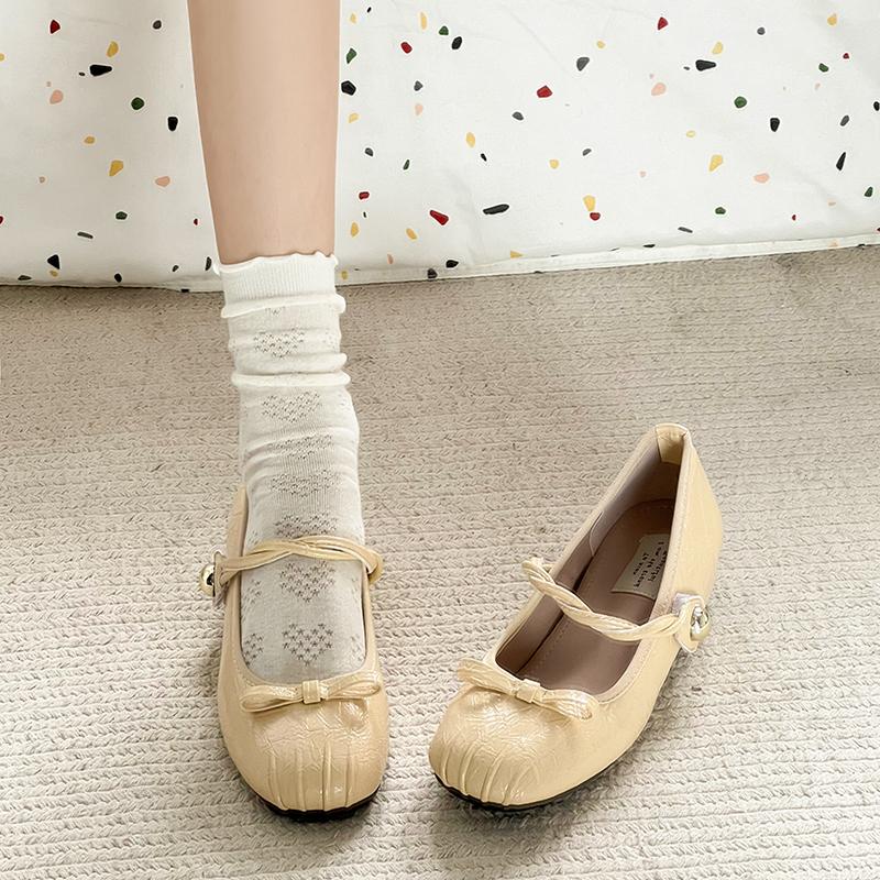 New Designer Silvery Women Ballet Flats Fashionable Ladies Casual Soft Sole Flats Spring Women's Comfort Shallow Ballerina Shoes