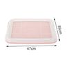 Dog Potty Toilet Training Tray/ Dog Litter Box with Secure Latch/ Indoor Outdoor