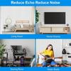 Set of 12 Soundproof Foam Self Adhesive Wall Panel Polyester Acoustic Materials Soundproof Foam Panels Polyester Texture