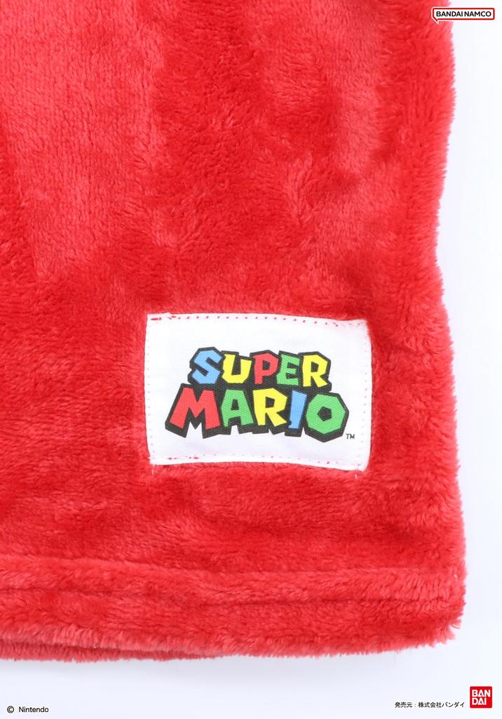 Kaitak Family Super Mario Kids' Long Sleeve Fleece Pajamas for Winter, Red and Green, Sizes 100cm, 110cm, 120cm, 130cm, and 140cm (120cm, Red)