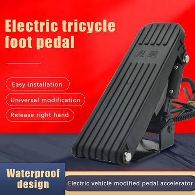 Ayak Pedalı Elektrikli Bisiklet Scooter Gaz Kelebeği E-bisiklet Elektrikli Üç Tekerlekli Bisiklet Gaz Pedalı Hız Kontrolü Motosiklet Gaz Kelebeği