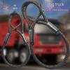 Lihu King Pressed Galvanized Carbon Steel Wire Rope Sling