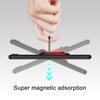 Phone Holder Foldable Use Zinc Alloy Easy To Multifunctional Mobile Phone Car Magnetic