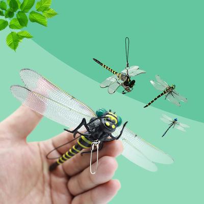 Simulation Dragonfly Mosquito Repellent Artifact Plastic Model Big Dragonfly Crafts Outdoor Hanging Ornaments Garden Decoration