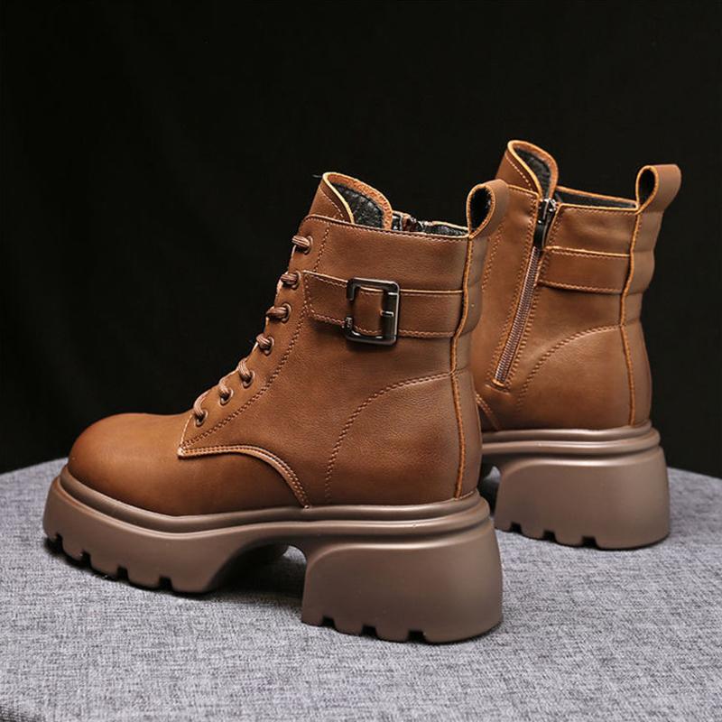 Snøstøvler V vintersko Dame Fortykket såle Dame Ankelstøvletter Vatterte Varme sko