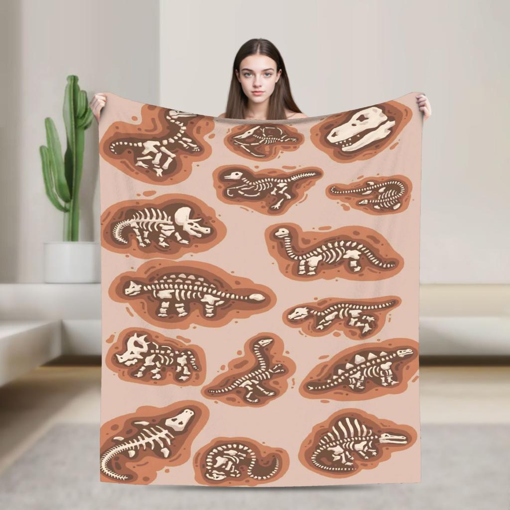 Dinosaur World Blanket Quality Super Warm Jurassics Park Throw Blanket Winter Girls Boys Living Room Fashion Bedspread