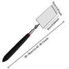 Degree Rotating Telescopic Inspection Mirror for Vehicles, Portable Extendable Flexible Stainless