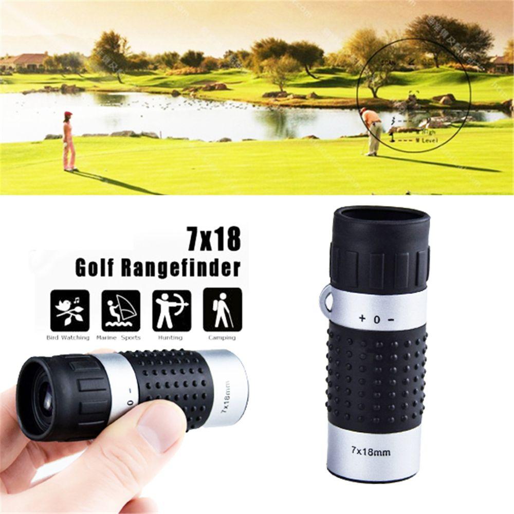 Hunting Bird Watching Hiking 7x18 Mini Monocular Telescope Golf