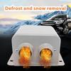 Portable Car Parking Heater Double Air Outlet Car Heater 48V 60V 72V For Winter Vehicles Safety Driving Defogger Heating Warmer