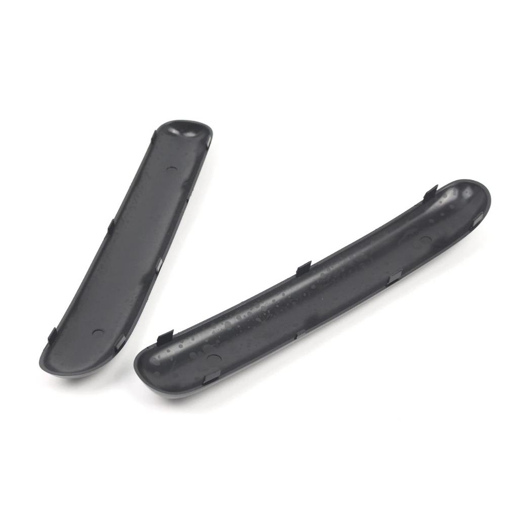 Pair Front Bumper Trim Set For Mini One Cooper R50/R52/R53 01-2004 Glossy Black