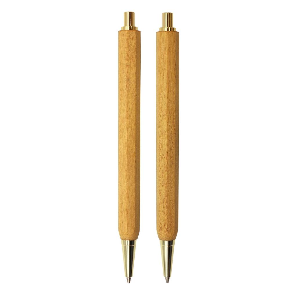 Octagonal Sharp Heart Pen/Yellow