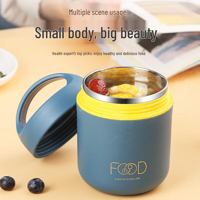 Xiderun 500ml Stainless Steel Insulated Food Jar