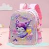 Kuromi Melody Mermaid Backpack For Girls With Durable Nylon And Air Cushion Straps For Education