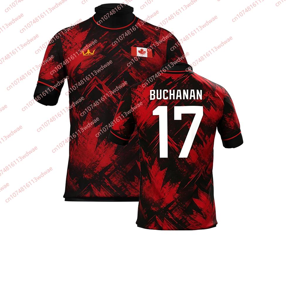 Canada Style clothing Football Jersey Quick-Drying Davies 19 Jersey