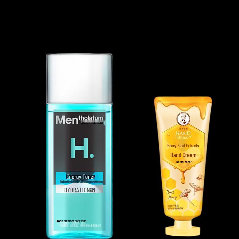 

Mentholatum Honey Hand Cream & Men s Energy Toner Set