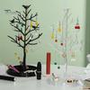 Jewelry Stand Organizer Tree Shape Design Tangle-Free Detachable Stable Base Earring Hanger Necklace Holder