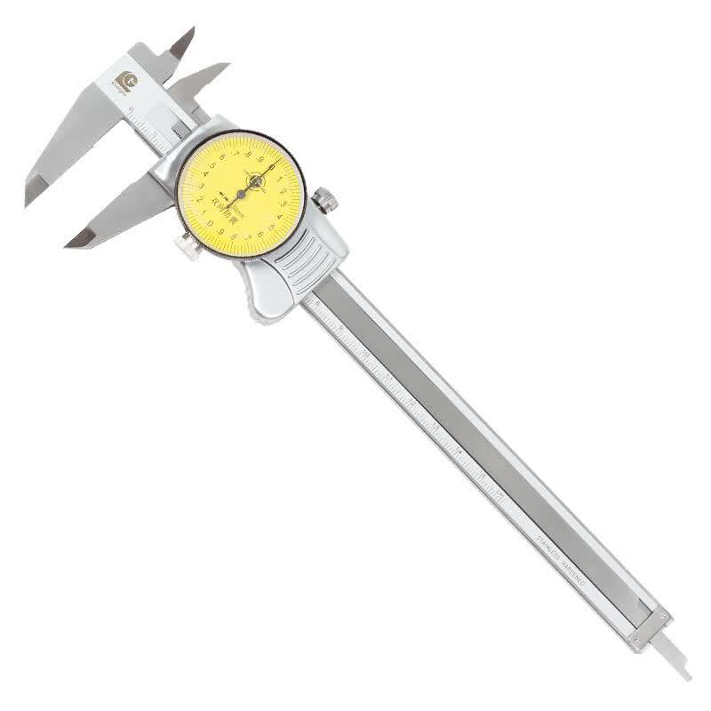 Guanglu 0-200mm 0.02mm Stainless Steel Dial Caliper