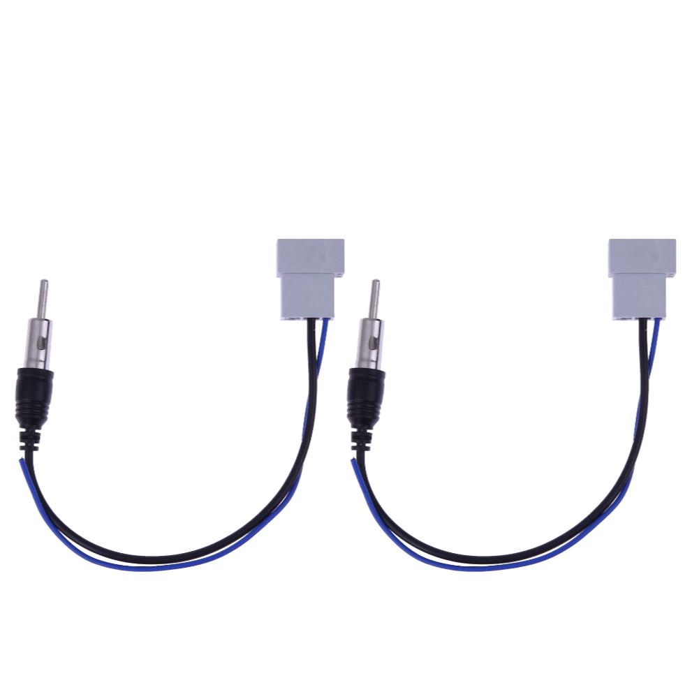 24cm Aftermarket Radio Stereo CD Player Antenna Adapter Adaptor Cable Cord Female Socket for Nissan Titan Rogue Altima Frontier