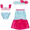 Pilot Meruchan Dress-Up Set Mermaid Dress for Ages 3 and Up