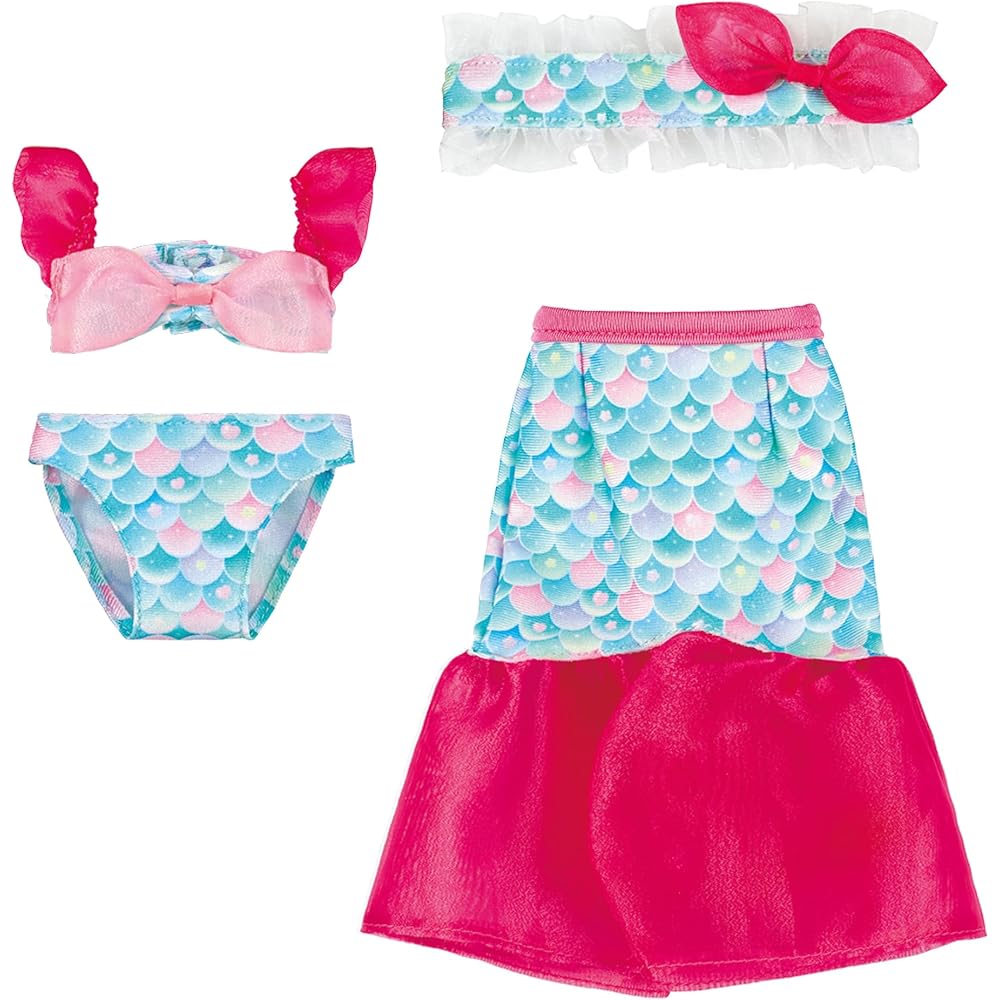 Pilot Meruchan Dress-Up Set Mermaid Dress for Ages 3 and Up