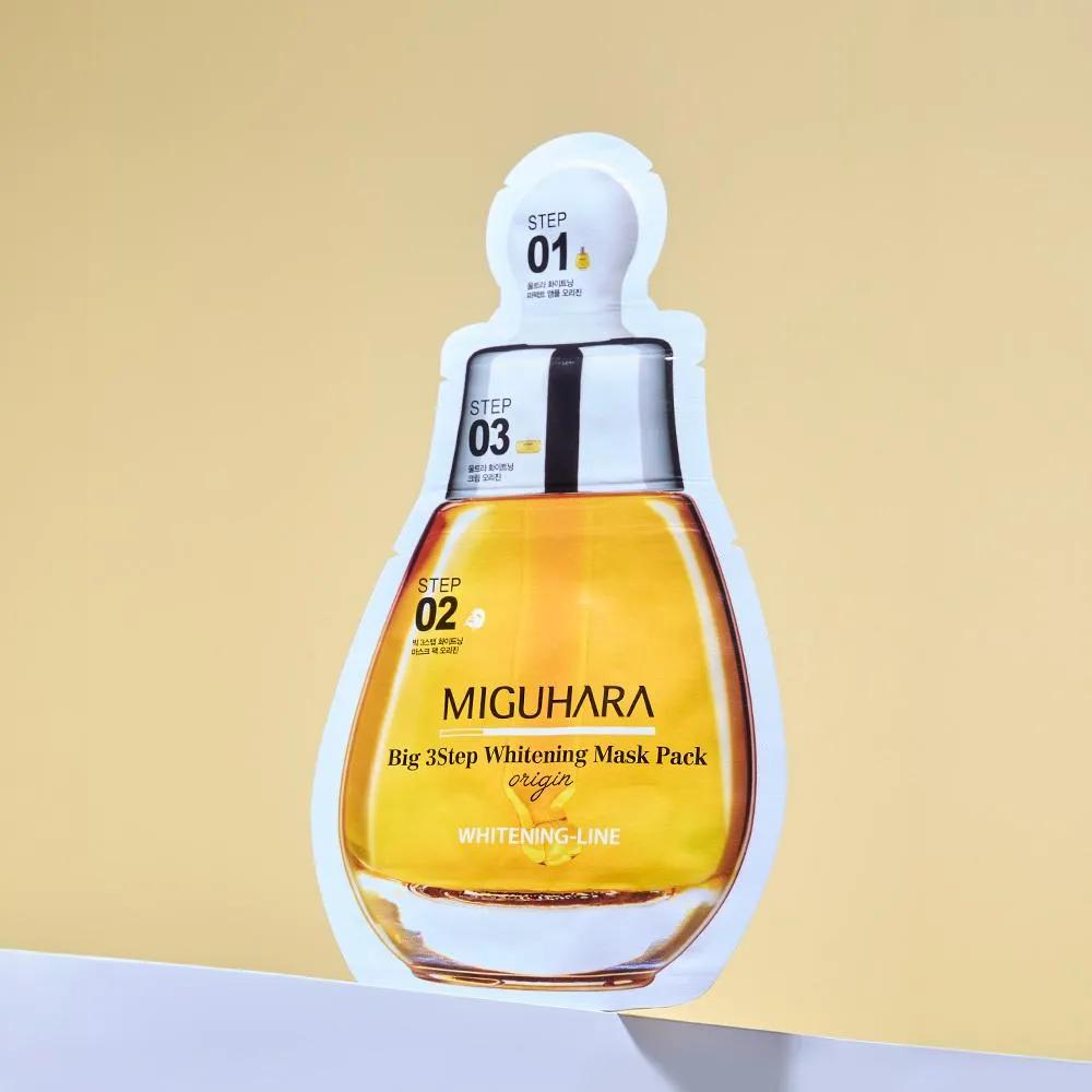 MIGUHARA Big 3 Step Whitening Mask Pack 1ea