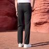 Teluoman Men's Summer Slim Straight Business Trousers