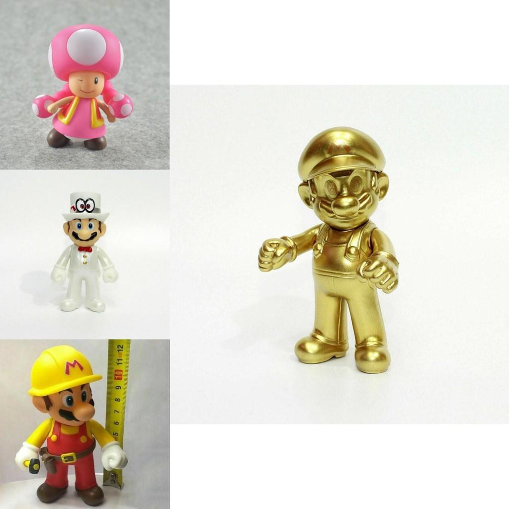 Apelo Clássico Super Mario Bros. Brinquedo de Figura de Ação em PVC Colecionável Odyssey