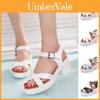 Elegant Women Platform Sandals With Open Toe For Casual Summer Wear In Weave Design