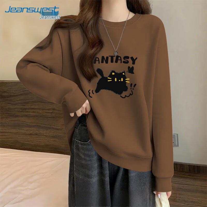 

Jeanswest Butterfly Cat Graphic Loose Fit Long Sleeve Top XL