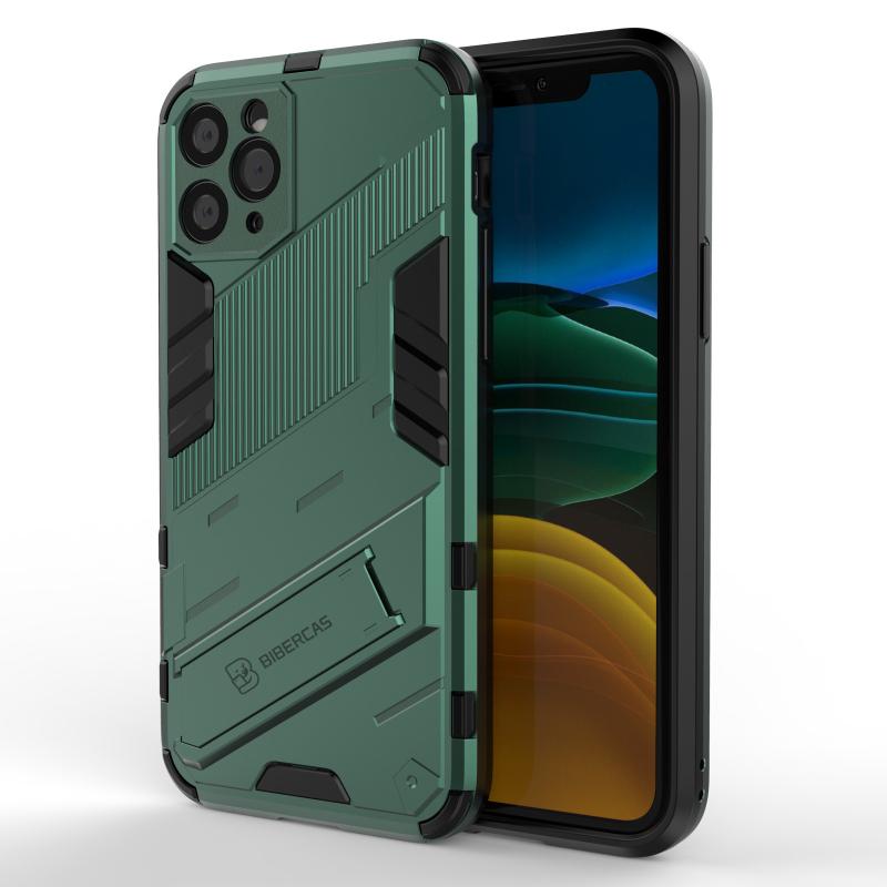 Shockproof Armor Case For iphone 15 14 13 12 11 Pro Max Plus Rugged Bracket Anti-Fall Protect Phone Back Cover Case