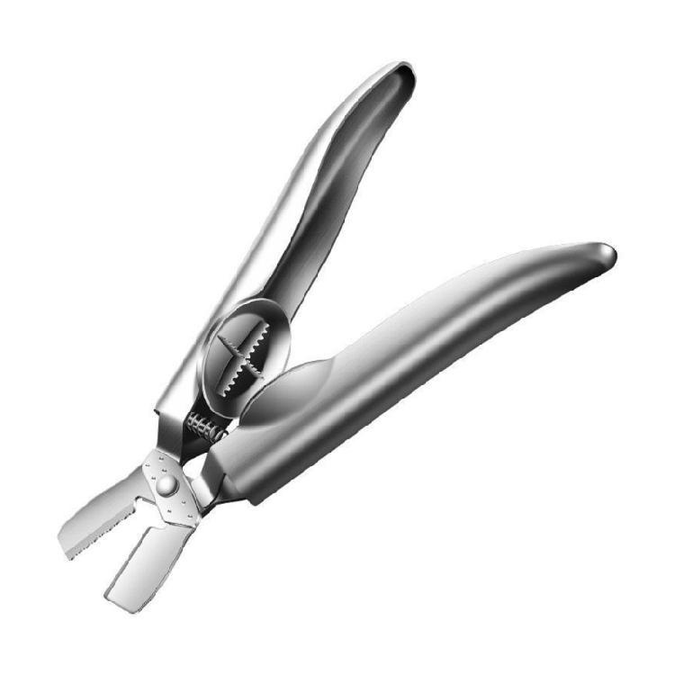 

Chestnut Opening Tool Multifunctional Stainless Steels Nut Cracker Sheller Comfortable Grip Chestnut Mouth Opener 1