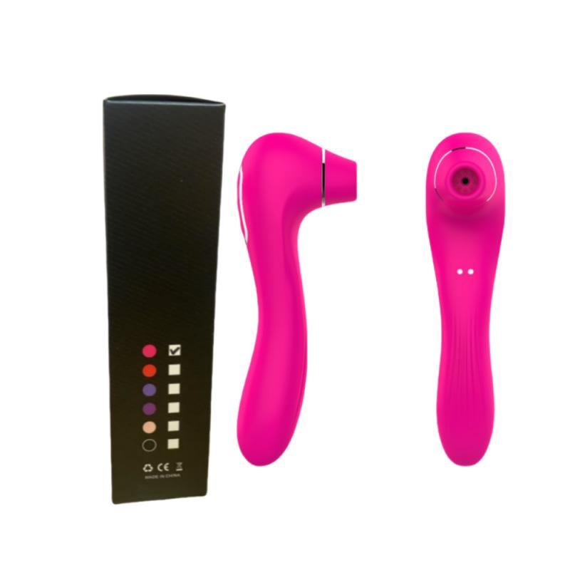 10-Mode Silicone Vibrating Female Massager with Magnetic Suction