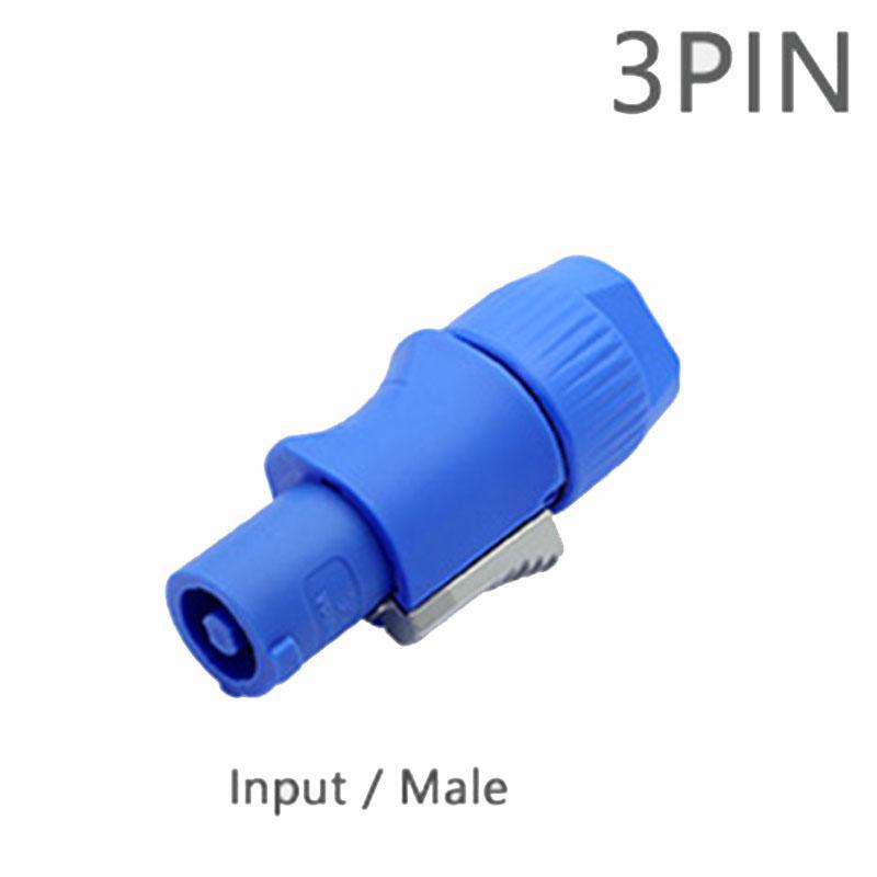 

3-контактный разъем Powercon Xlr, запираемый кабель, гнездо для шасси, электрическая дрель, светодиодный экран, сценическое освещение, адаптер питания type 1