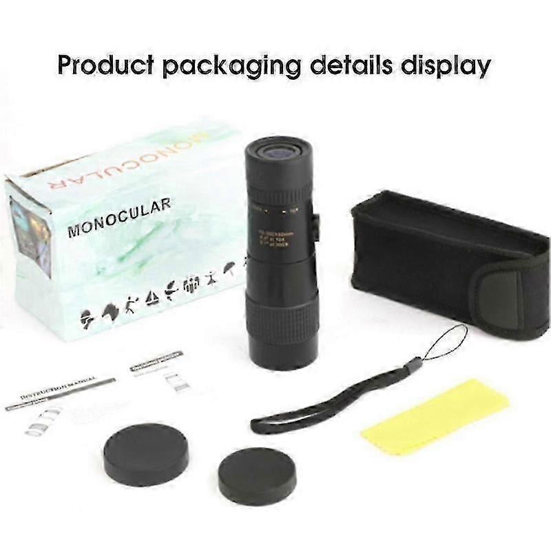 10-300x Zoom Monocular Telescope Powerful and Long Range